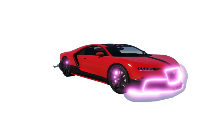 Coupé sport (vitrine néon)
