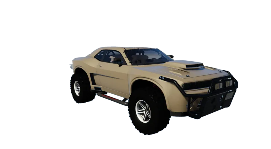Dodge Challenger (préparation raid)